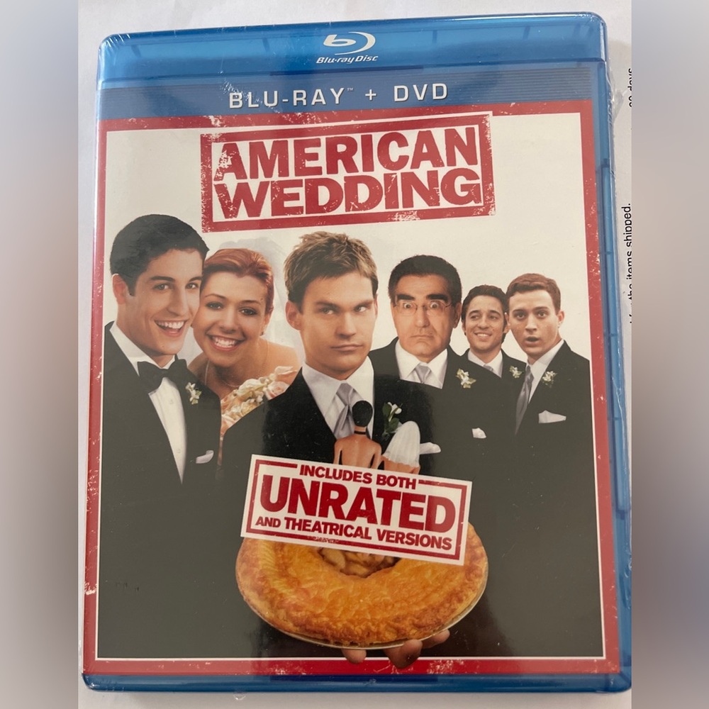 American Wedding *UNRATED!* (Blu-Ray & DVD) U.S. (American Pie) NEW SEALED